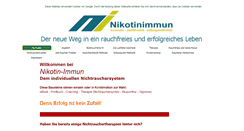 Desktop Screenshot of irgendwann-nichtraucher.de