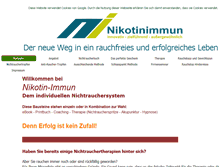 Tablet Screenshot of irgendwann-nichtraucher.de